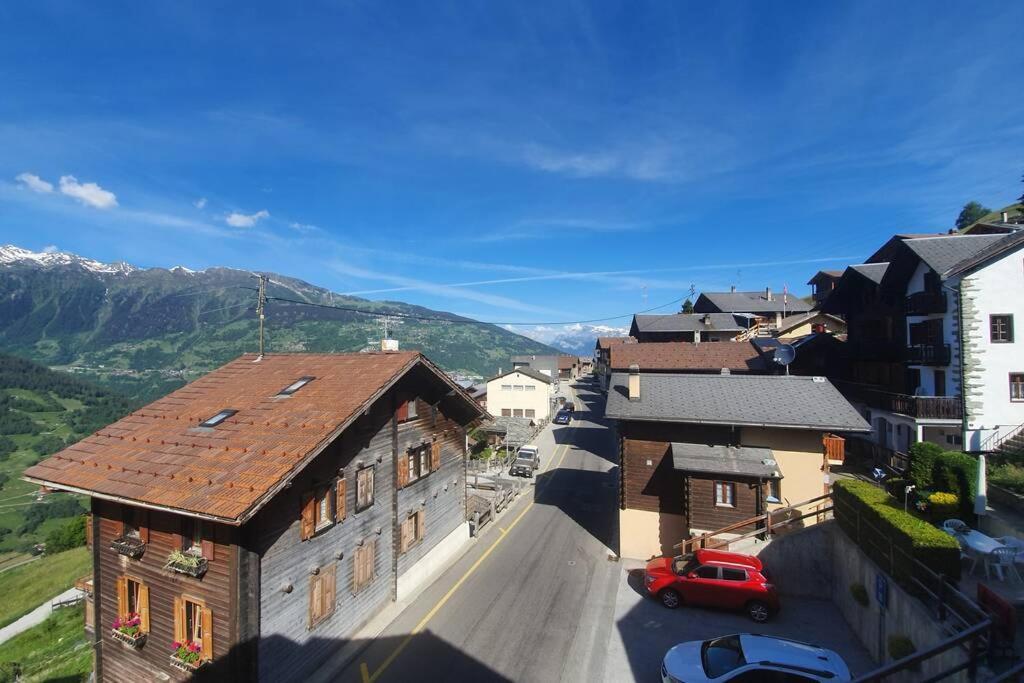 Appartement "Le Ver Luisant" A Saint-Martin, Val D'Herens, Valais Екстериор снимка