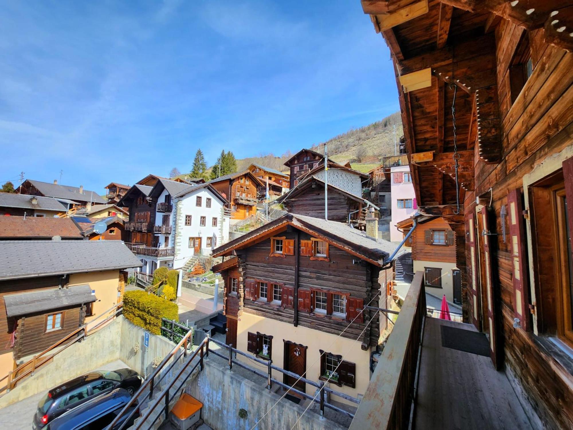 Appartement "Le Ver Luisant" A Saint-Martin, Val D'Herens, Valais Екстериор снимка
